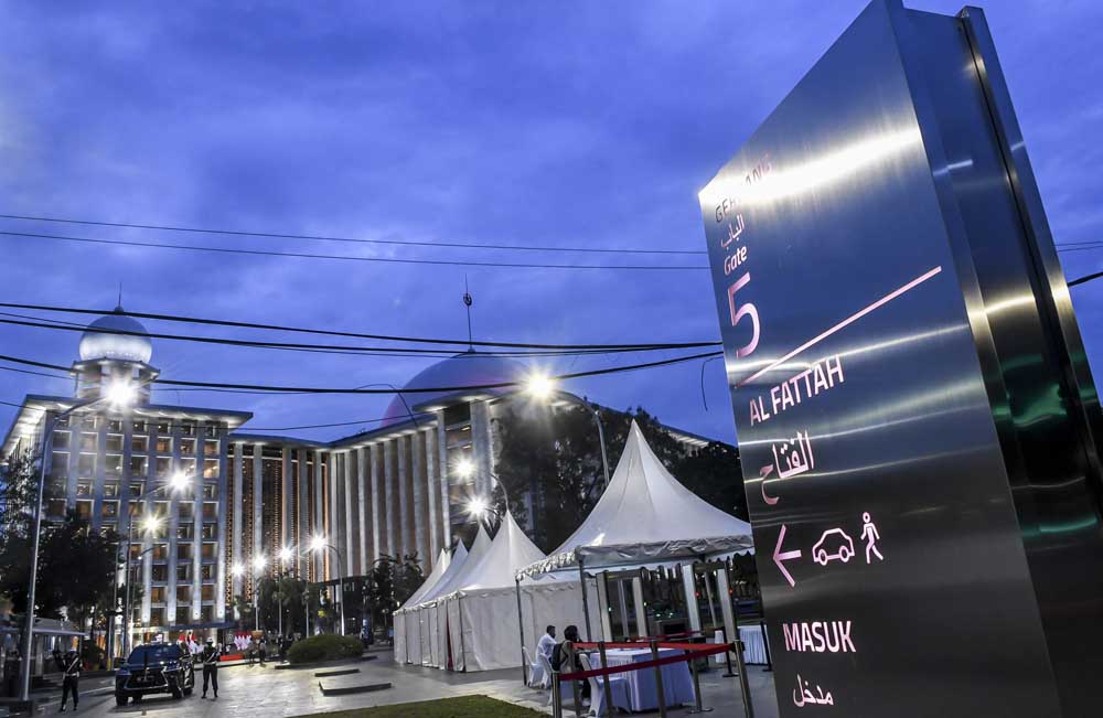 Renovasi Masjid Istiqlal Rampung