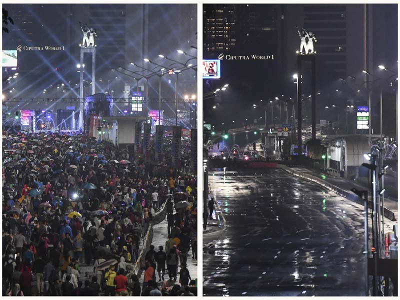 Penutupan Jalan Sudirman-Thamrin