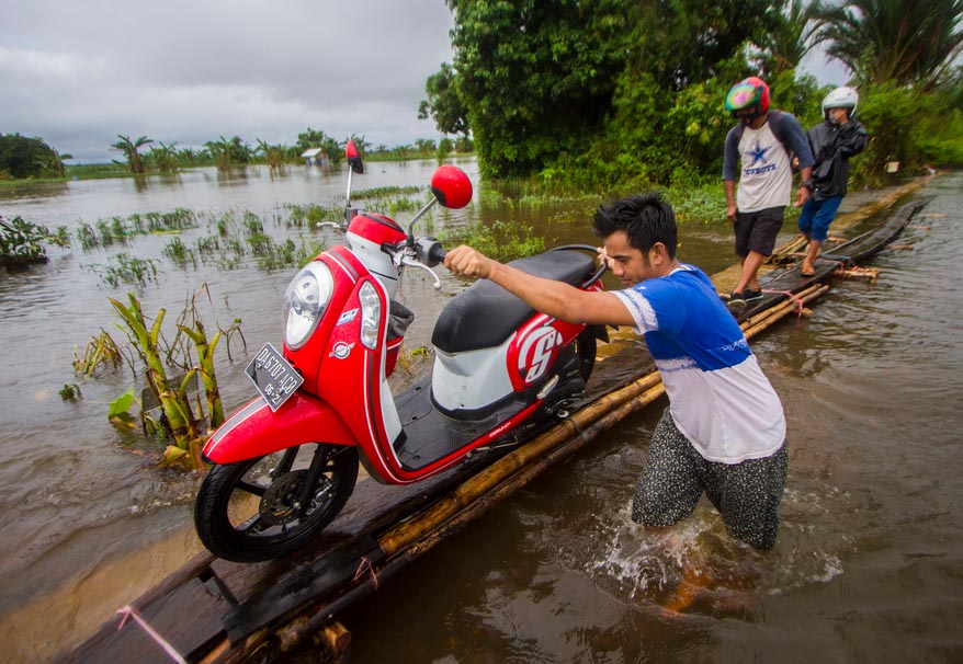 Dampak Luapan Sungai Martapura