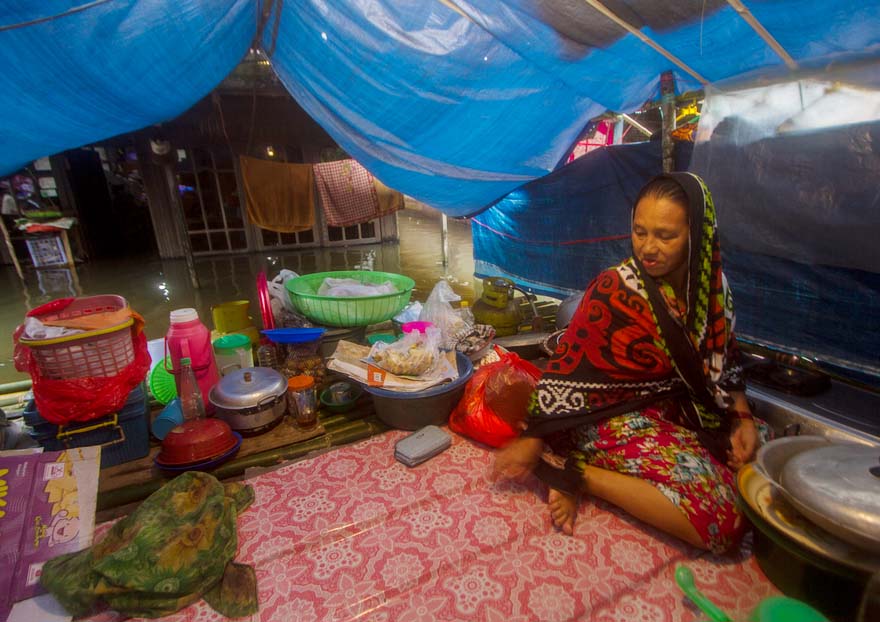 Dampak Luapan Sungai Martapura