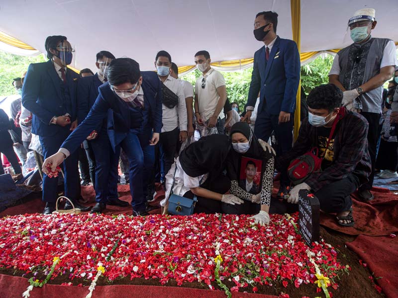 Pemakaman Pramugara Sriwijaya Air