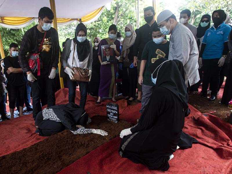 Pemakaman Pramugara Sriwijaya Air