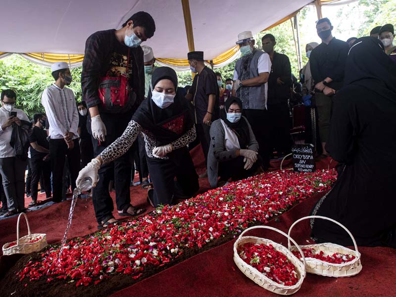 Pemakaman Pramugara Sriwijaya Air