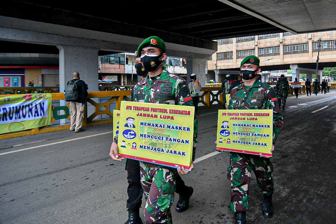 Panglima TNI dan Kapolri Sidak Protokol Kesehatan