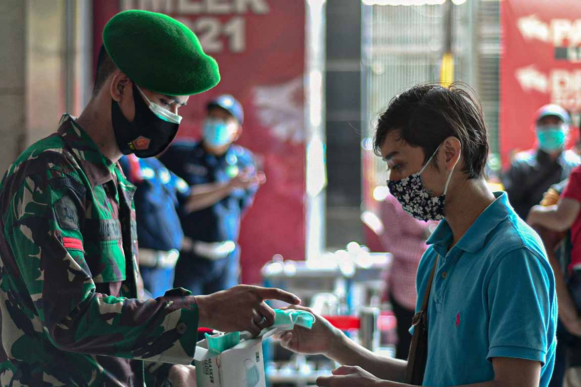 Panglima TNI dan Kapolri Sidak Protokol Kesehatan