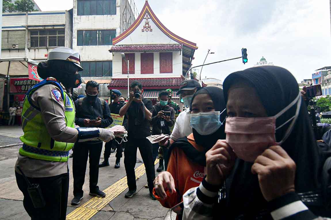 Panglima TNI dan Kapolri Sidak Protokol Kesehatan