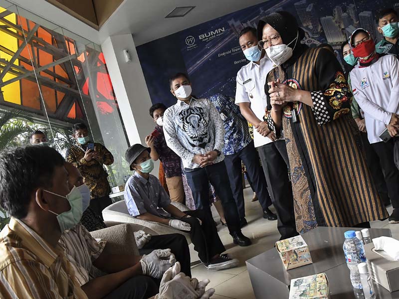 Kunjungan Kerja Mensos Di Bekasi