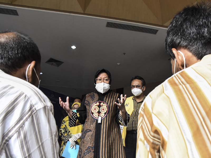 Kunjungan Kerja Mensos Di Bekasi