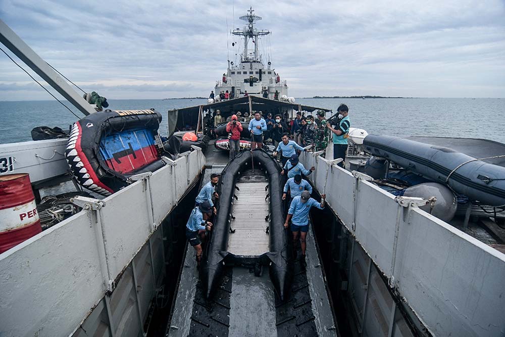 Persiapan Pencarian Pesawat Sriwijaya Air SJ-182