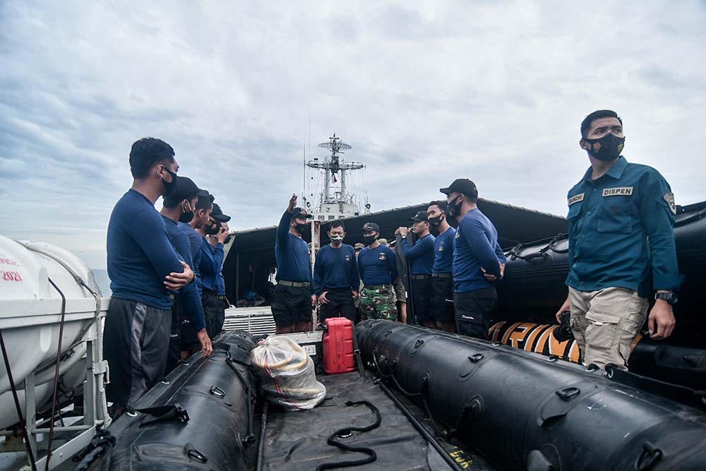 Persiapan Pencarian Pesawat Sriwijaya Air SJ-182