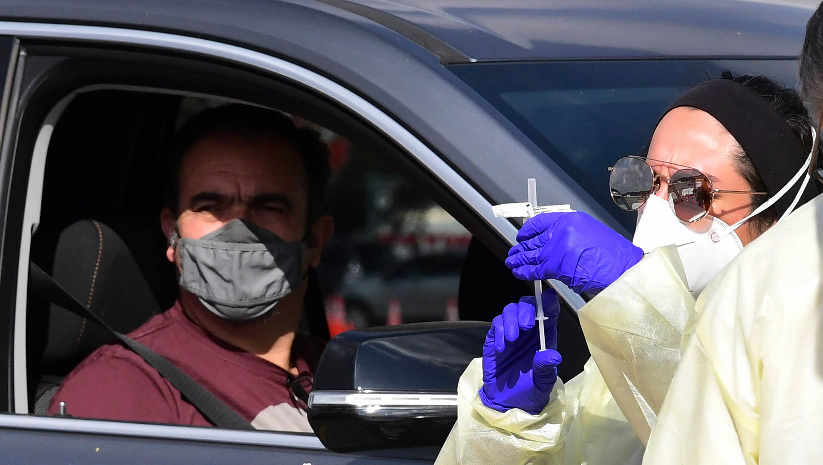 Simulasi Vaksinasi Sinovac di Puskesmas Cilincing