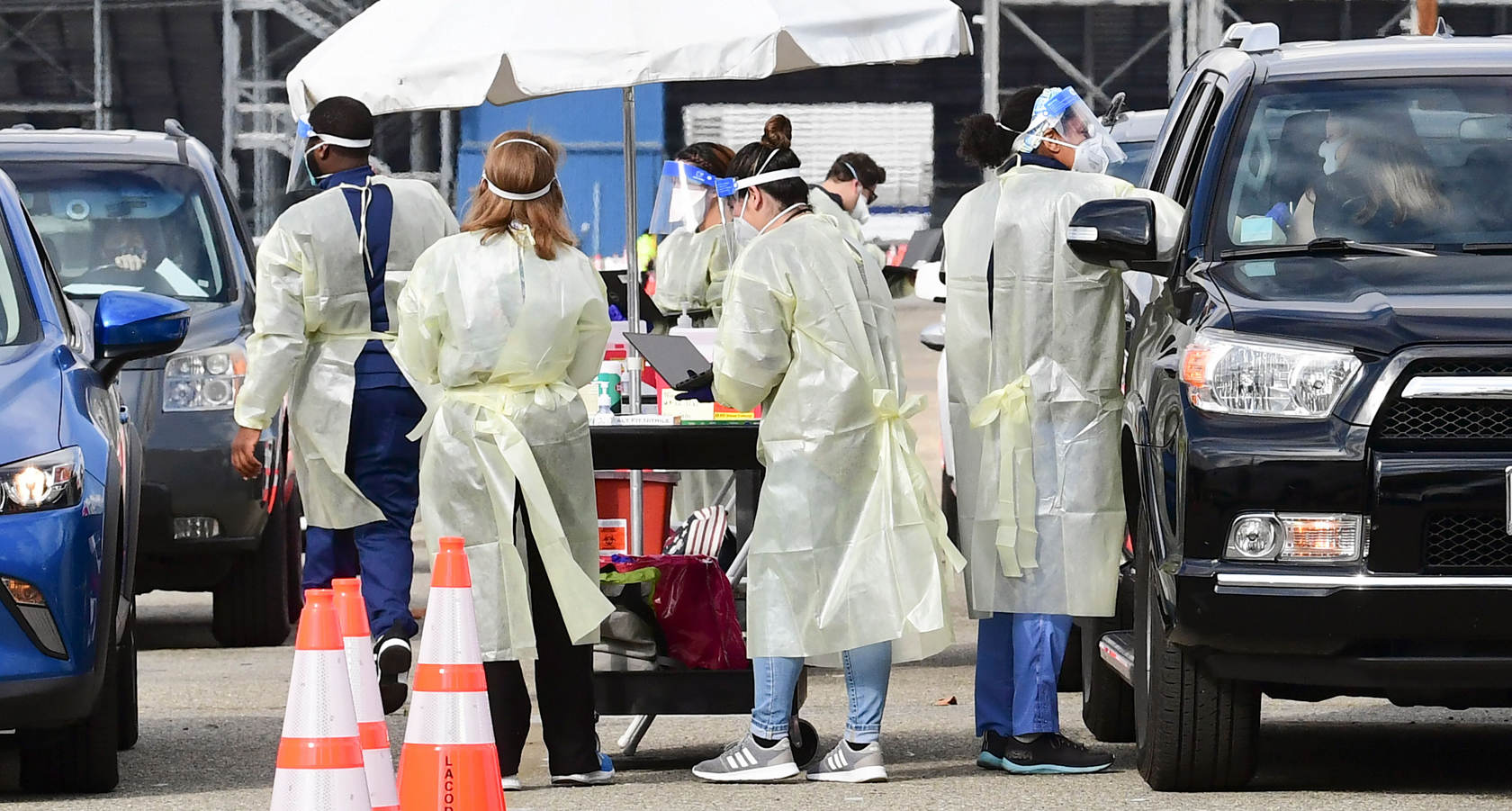 Simulasi Vaksinasi Sinovac di Puskesmas Cilincing