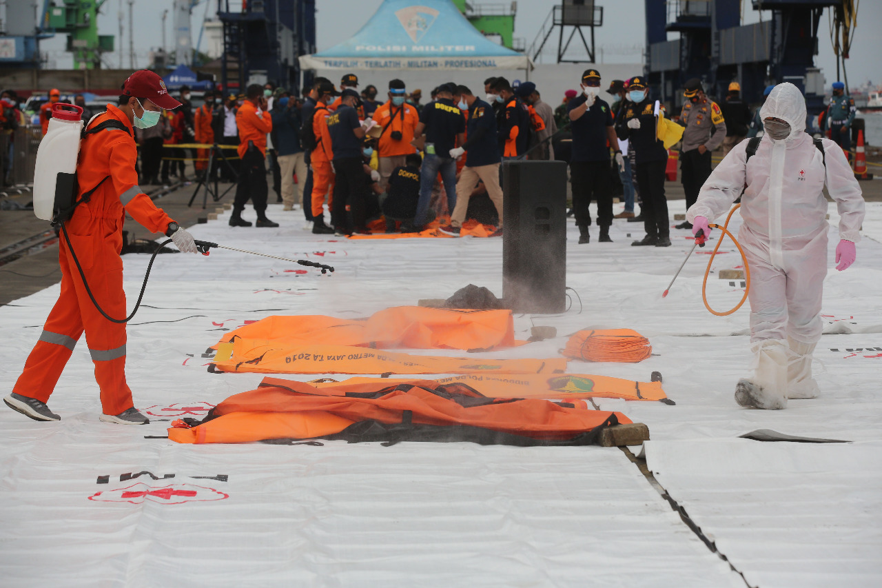 Jenazah Korban Pesawat Sriwijaya Air SJ 182