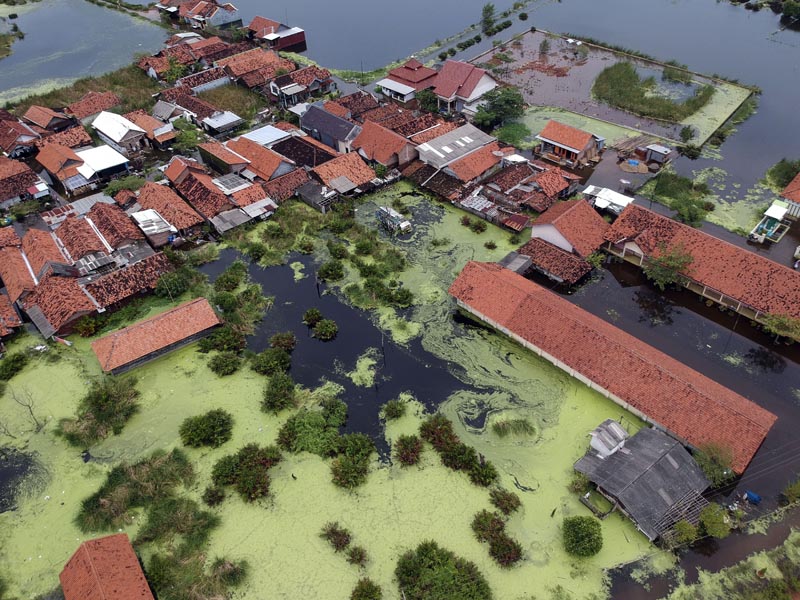 Kabupaten Pekalongan Masih Tergenang Banjir