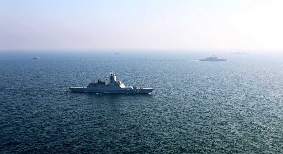  Militer Rusia dan Iran Latihan Perang Gabungan di Samudra Hindia