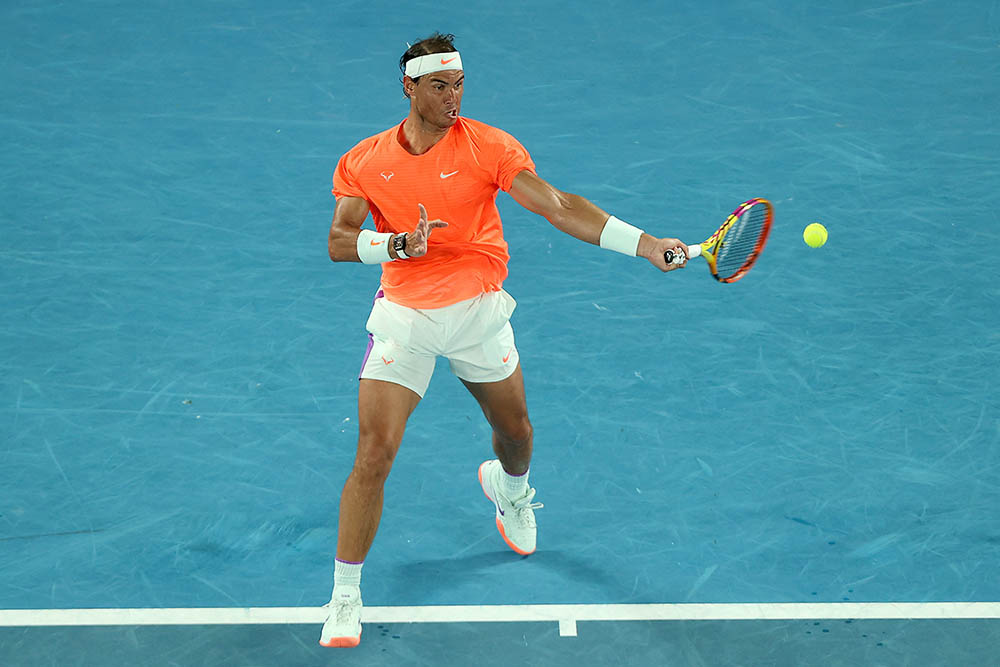 Nadal Berjuang di Perempat Final