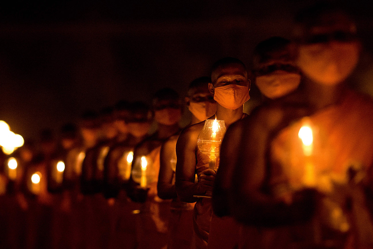 Peringatan Hari Makha Bucha Saat Pandemi COVID-19