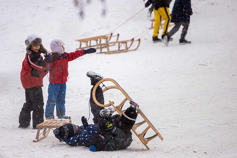 Musim Salju yang Ditunggu Anak-Anak di Jerman 