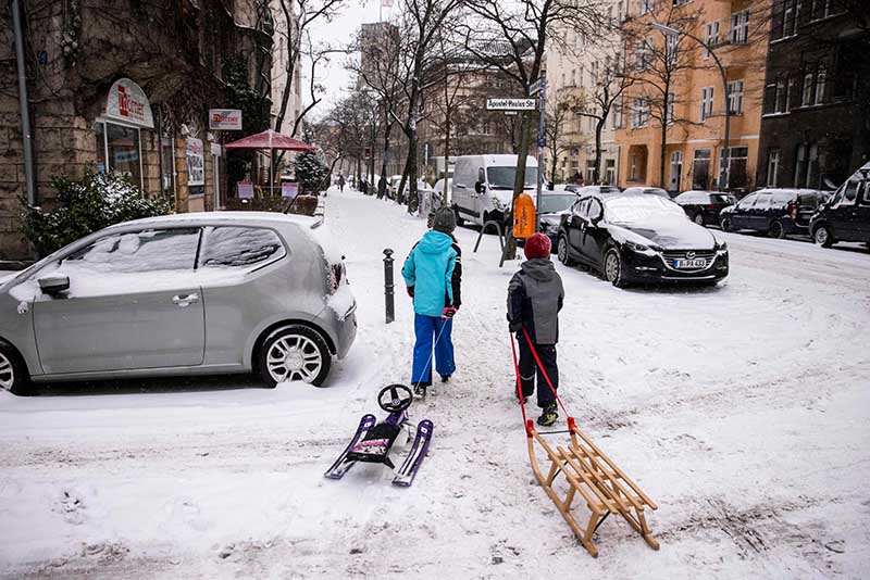 Musim Salju yang Ditunggu Anak-Anak di Jerman 