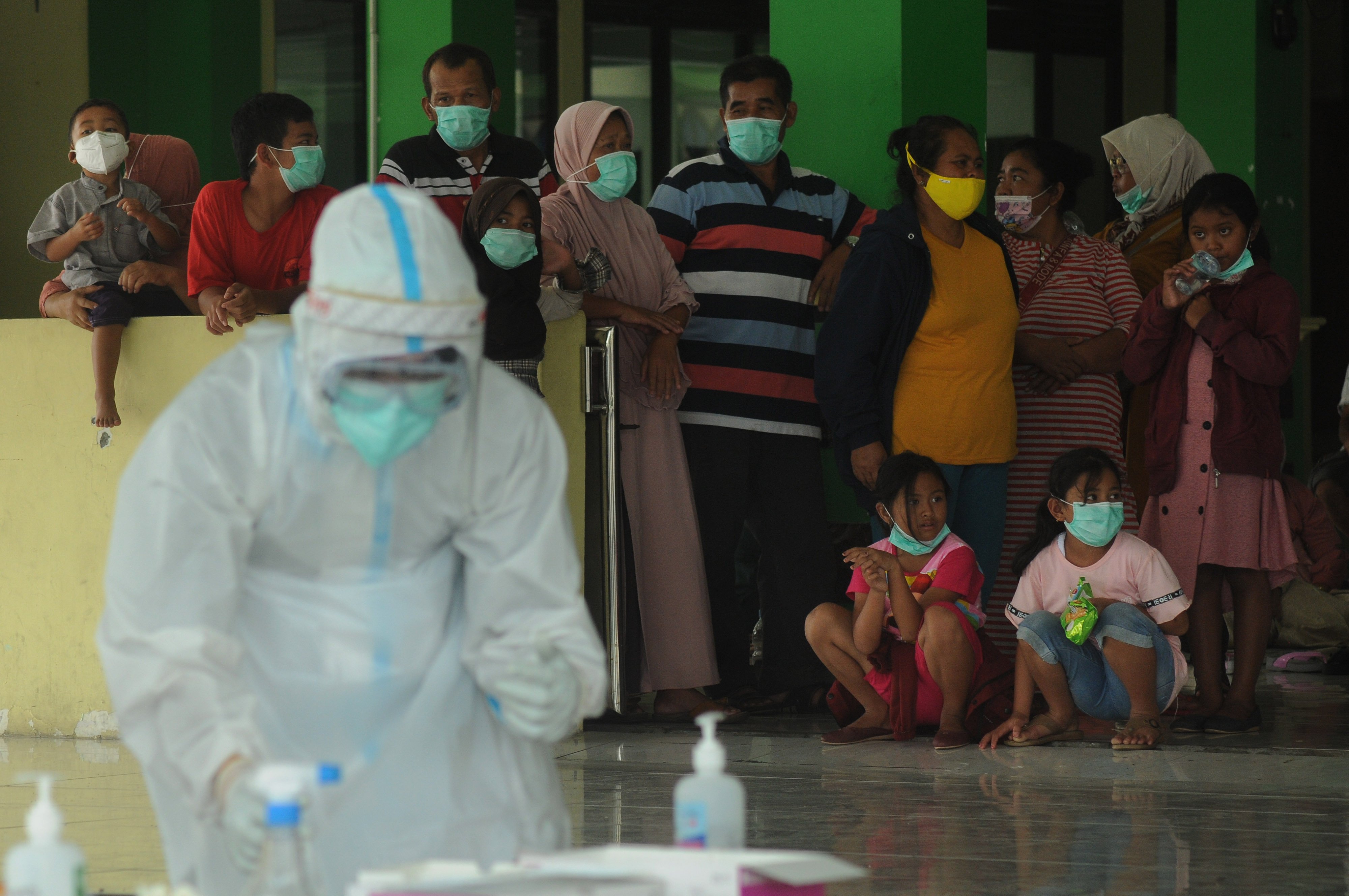 Tes Cepat Antigen Rombongan Wisata di Boyolali