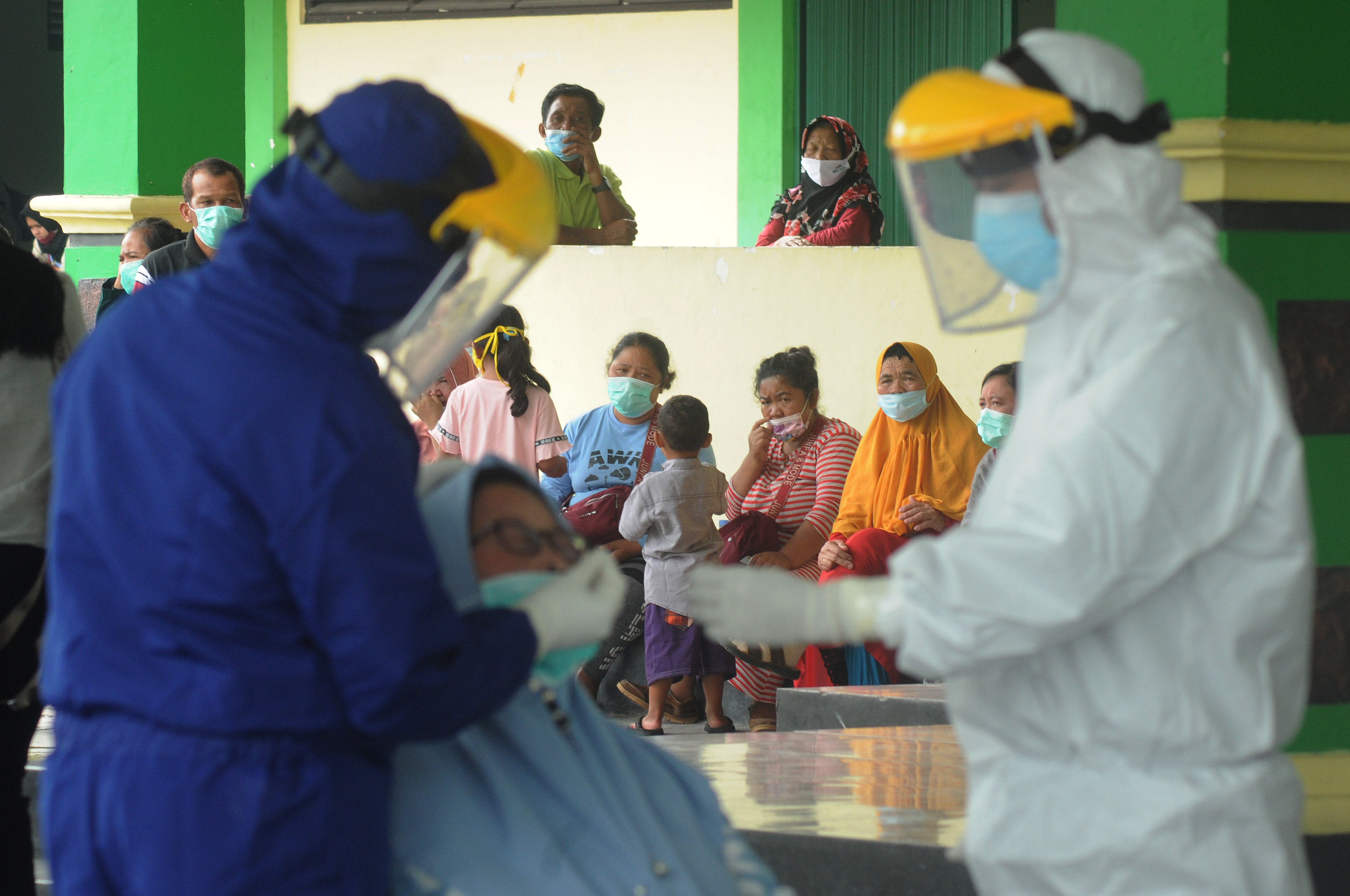 Tes Cepat Antigen Rombongan Wisata di Boyolali