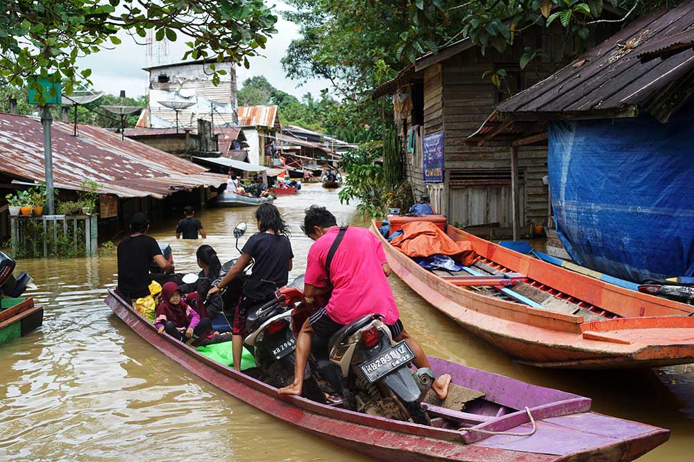Banjir Landa Kabupaten Bengkayang