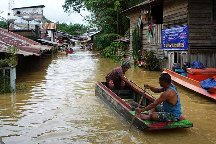 Banjir Landa Kabupaten Bengkayang