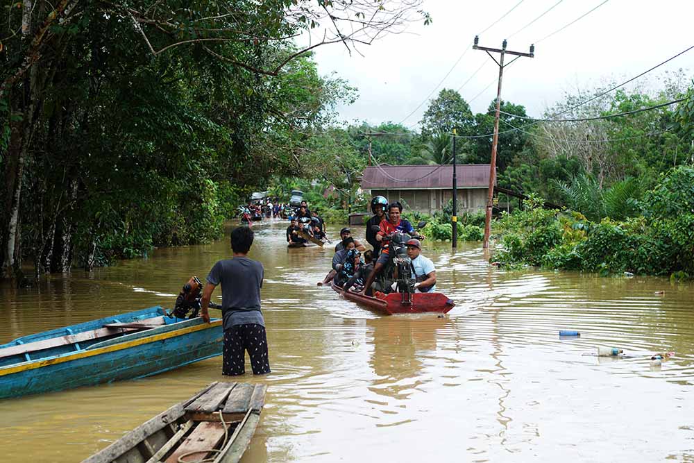 Banjir Landa Kabupaten Bengkayang