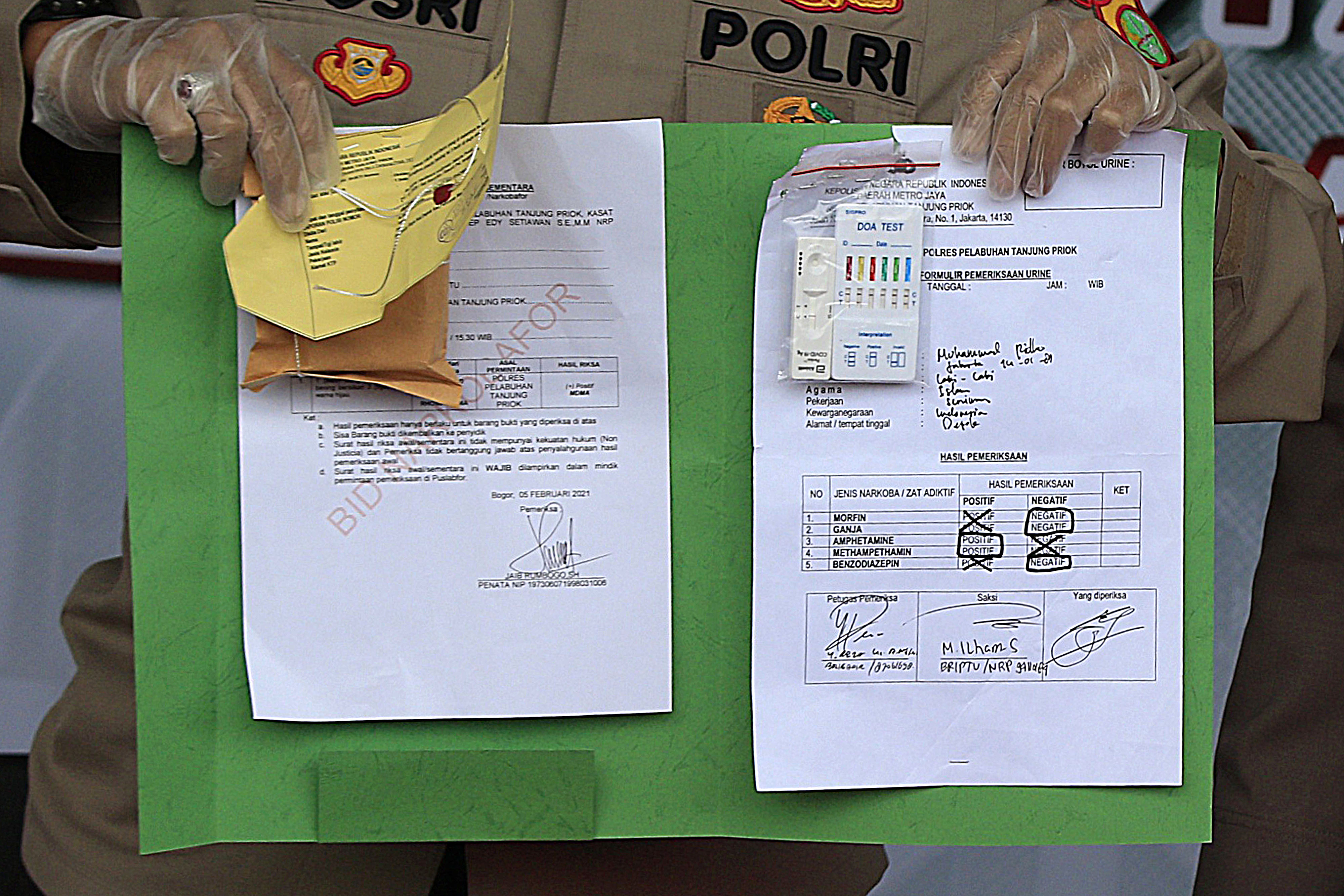 Ridho Rhoma Kembali Terjerat Kasus Narkoba