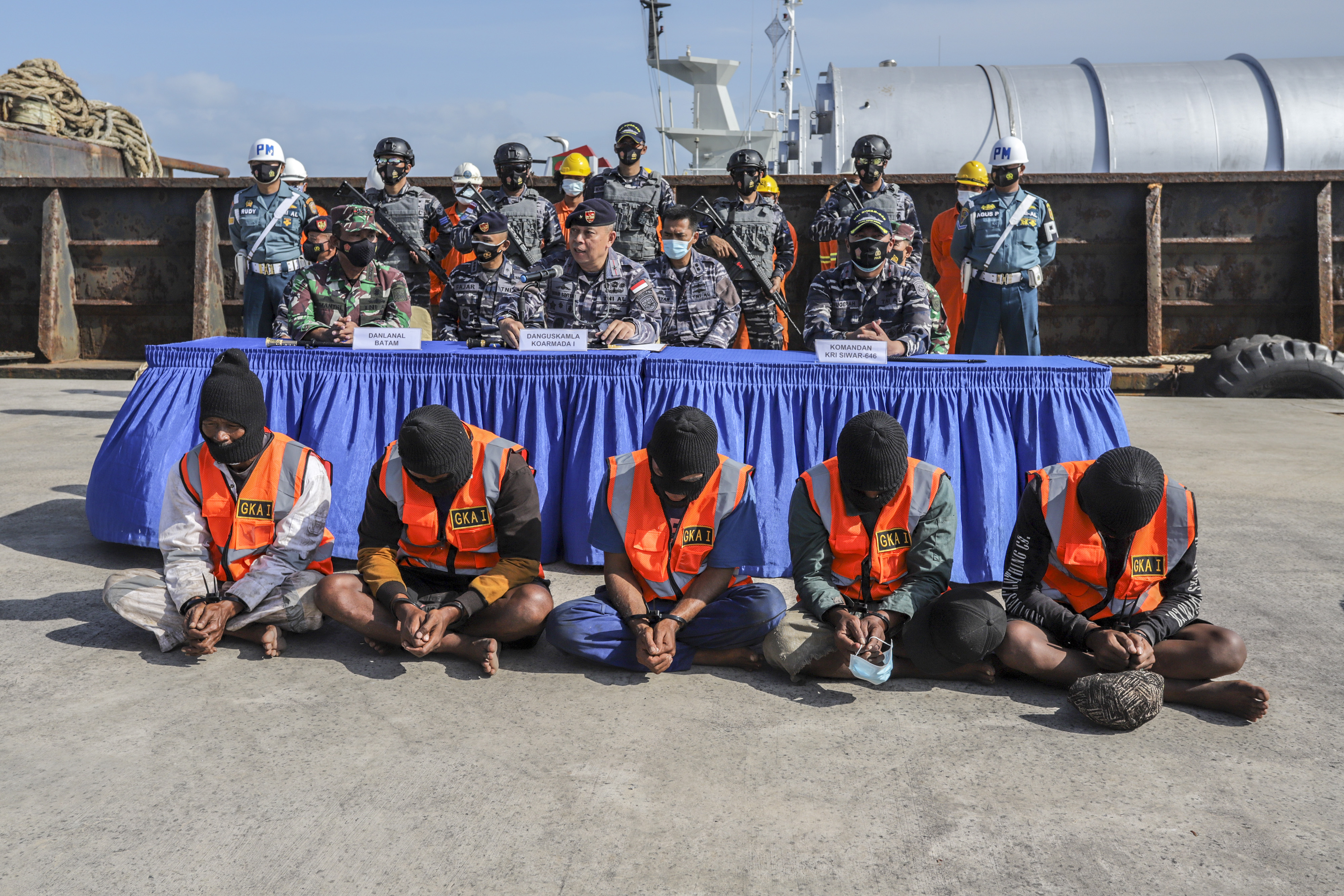 Perompak Kapal Ditangkap