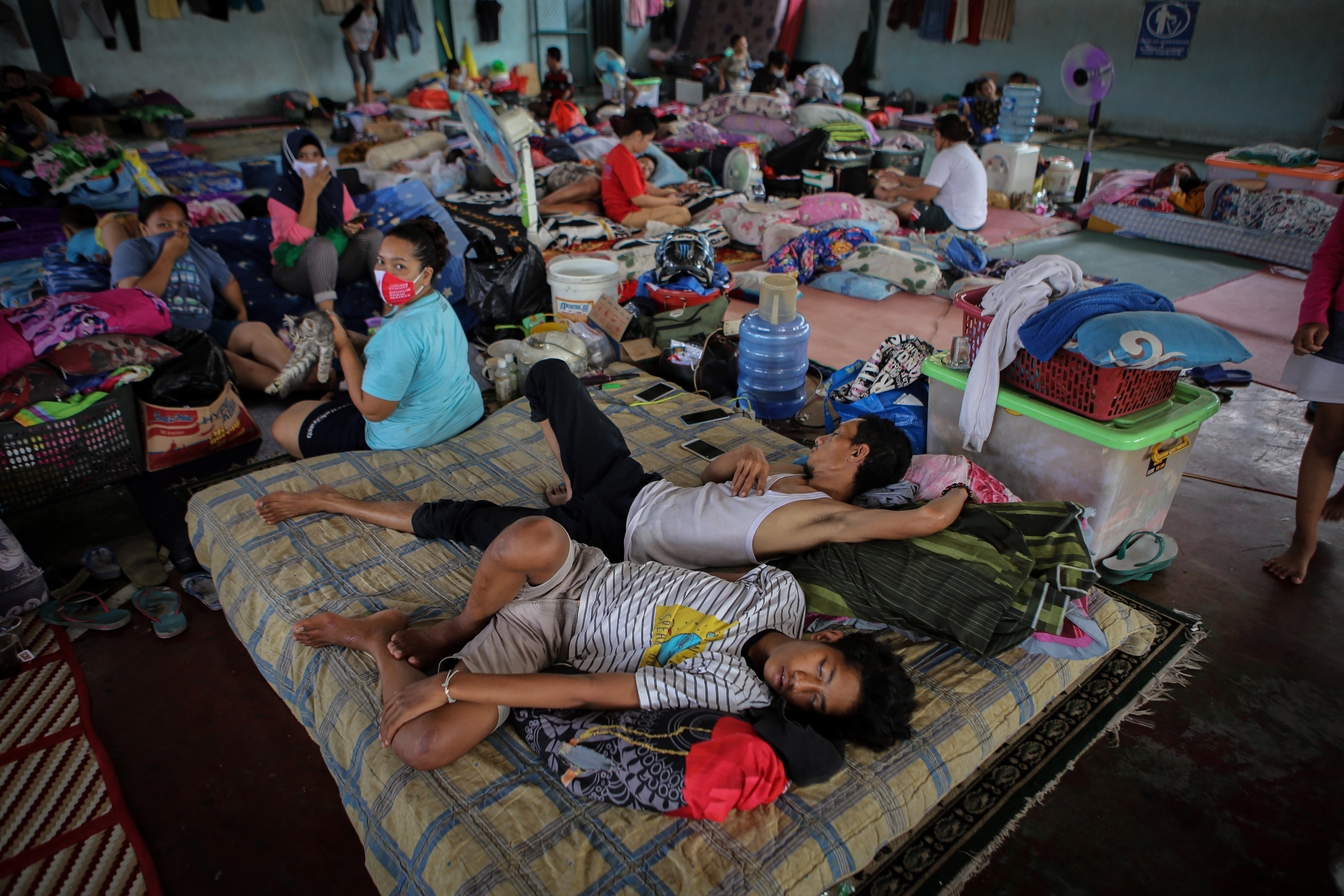 Pengungsi Banjir Tangerang