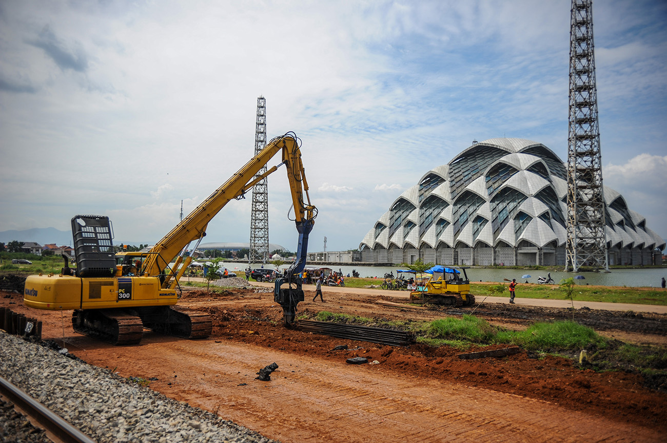 Proyek Jalur Kereta Api Ganda Kiaracondong-Cicalengka