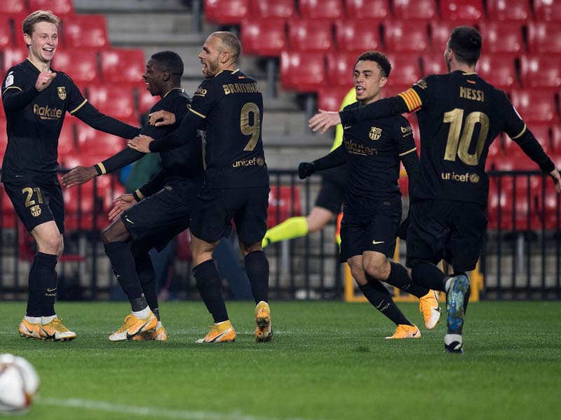 Barca Ke Semifinal Copa del Rey Setelah Kritis 88 Menit 