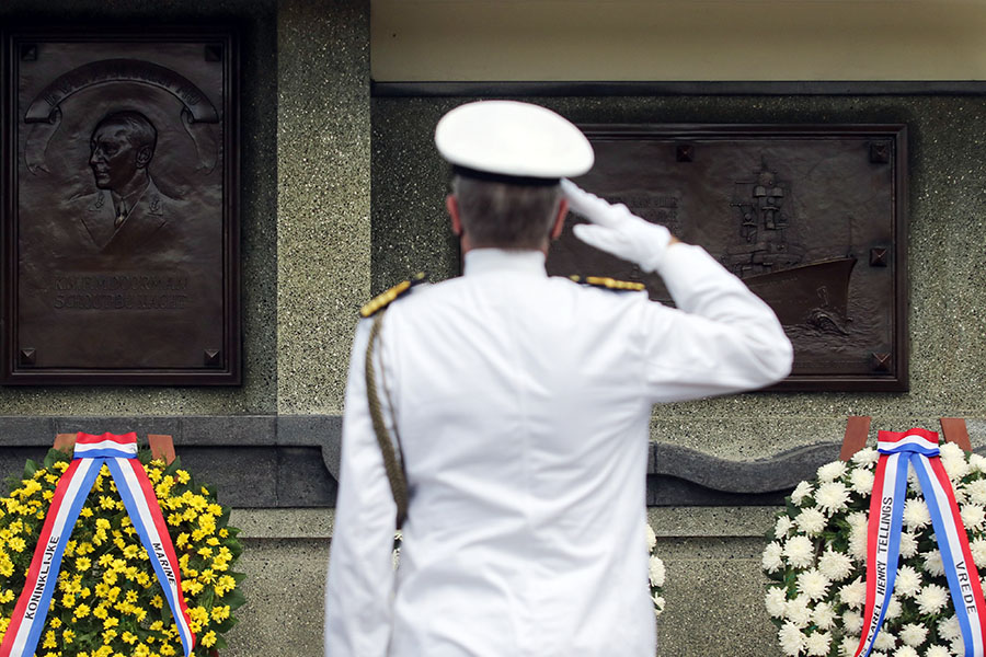 Ziarah Korban Pertempuran Laut Jawa Pada Perang Dunia II