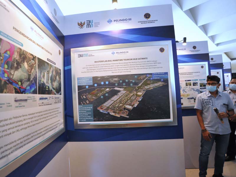 Menparekraf Tinjau Pelabuhan Benoa Bali