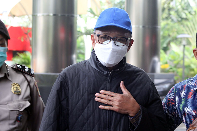 Nurdin Abdullah Menjalani Pemeriksaan di Gedung KPK