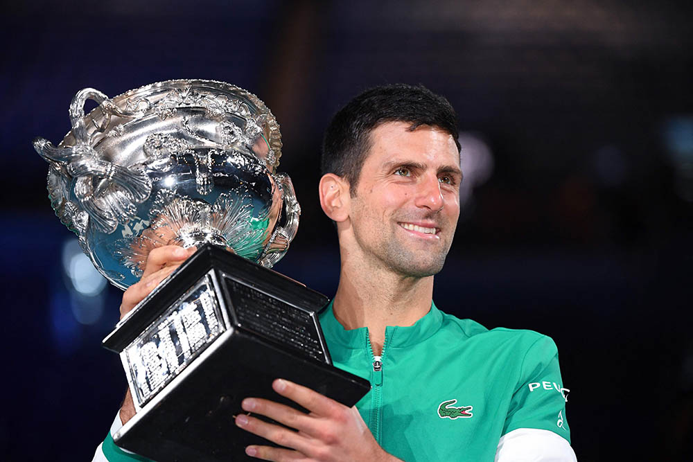 Novak Djokovic Kembali  Menjuarai Australia Open