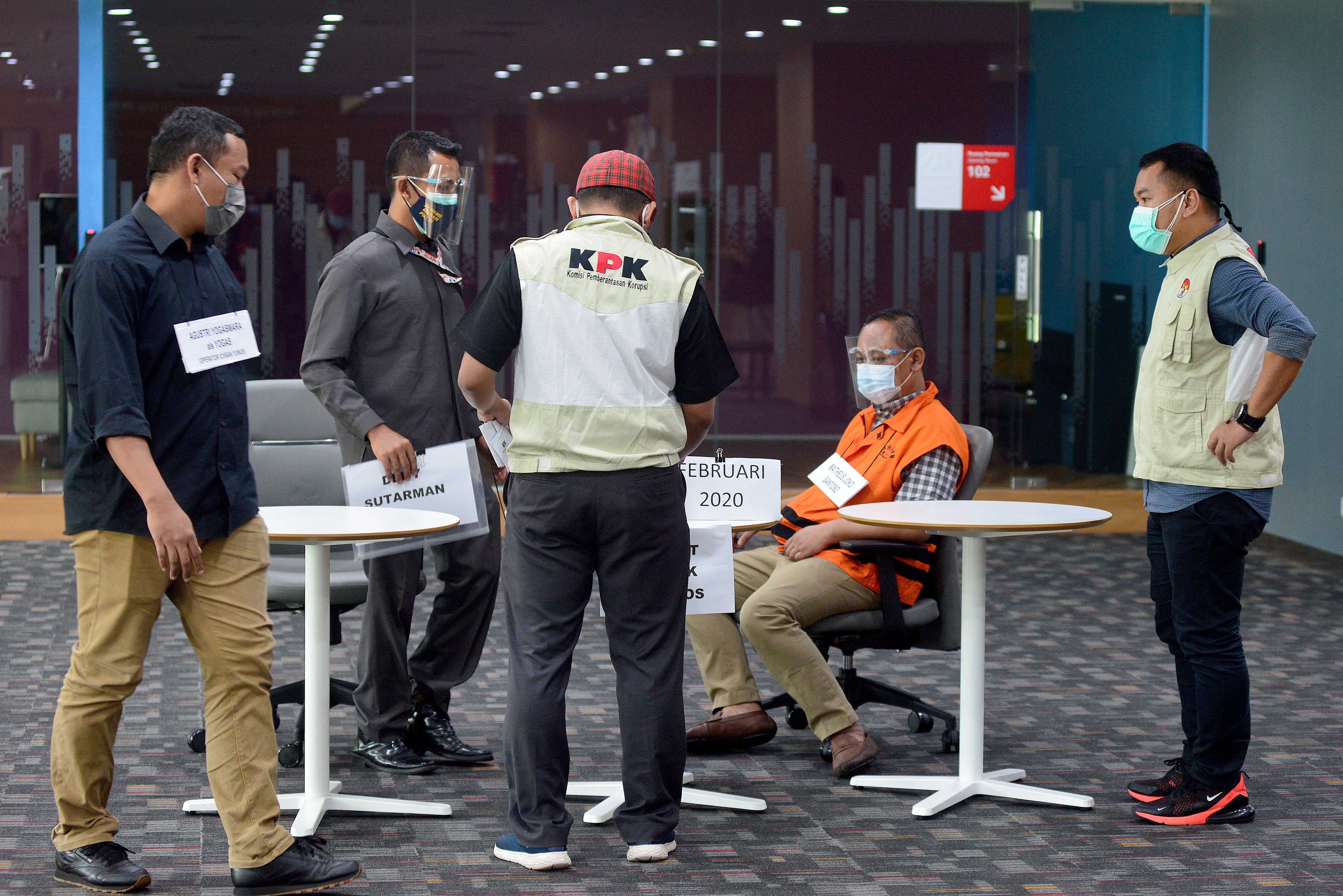 KPK Gelar Rekonstruksi Perkara Dugaan Korupsi Bantuan Sosial