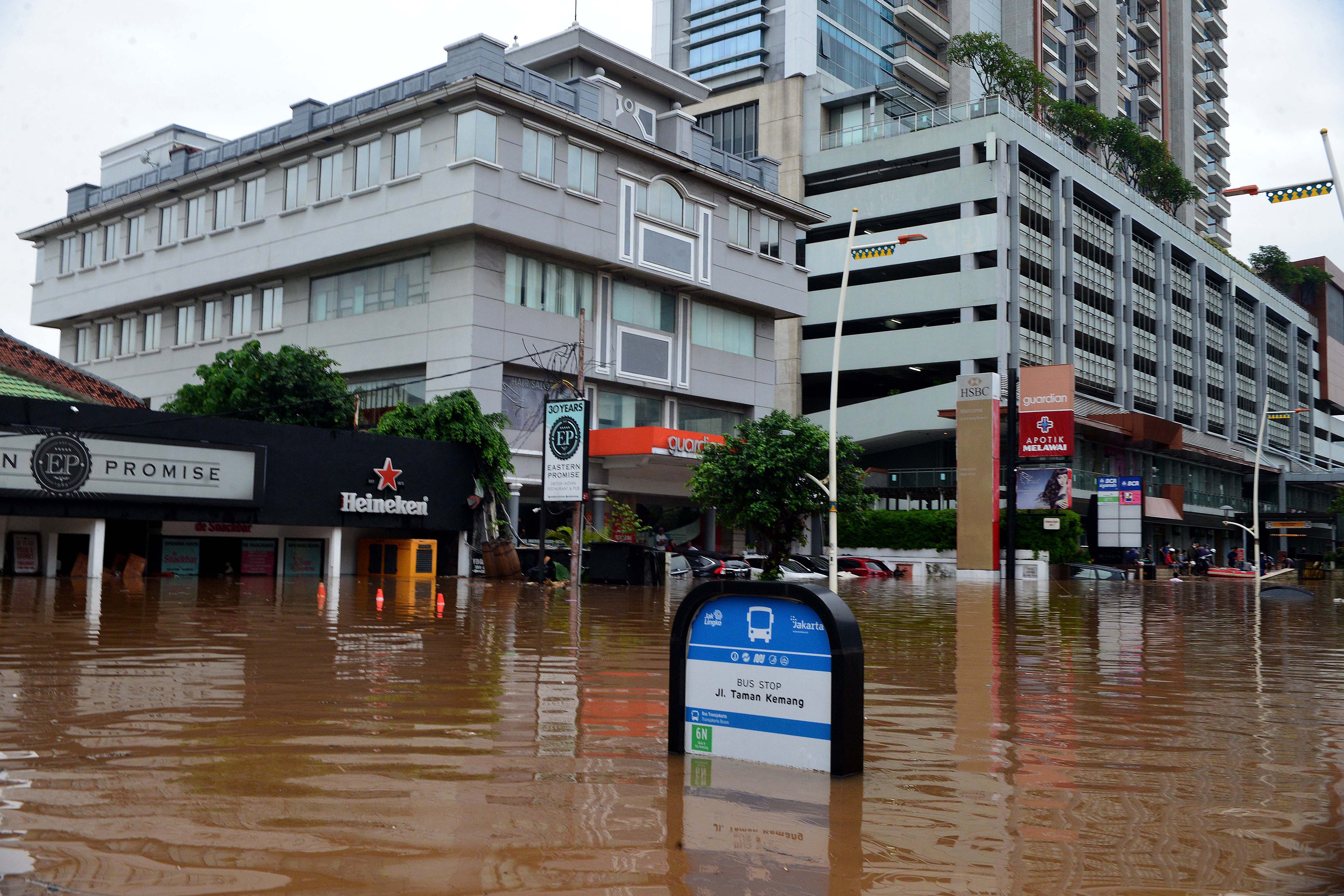 Banjir di Kawasan Kemang