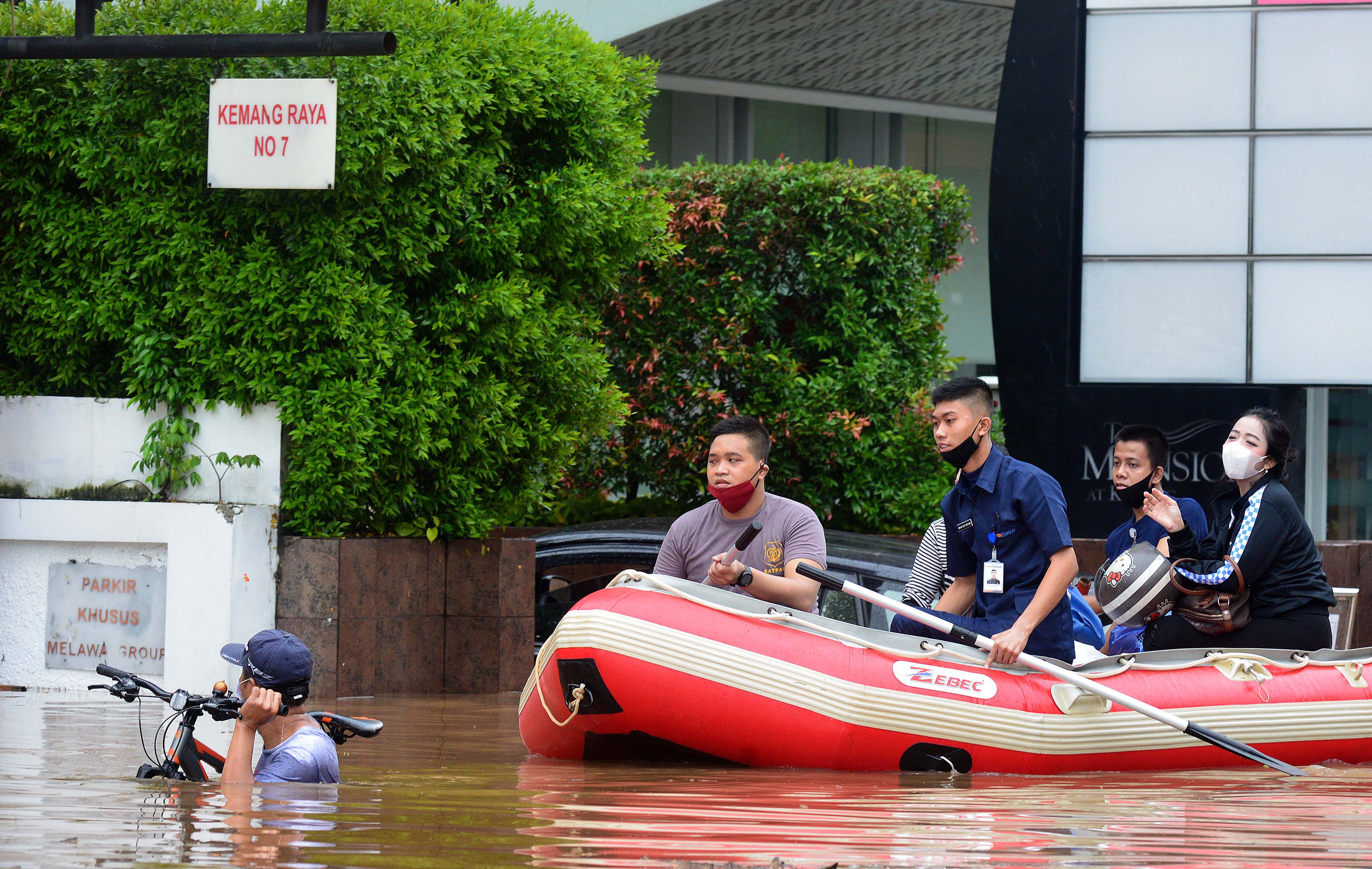 Banjir di Kawasan Kemang