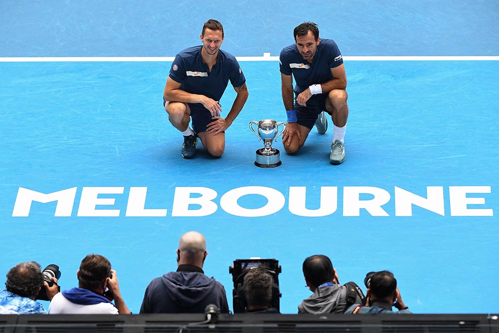 Pasangan Ivan Dodig - Filip Polasek Juara Australia Terbuka 