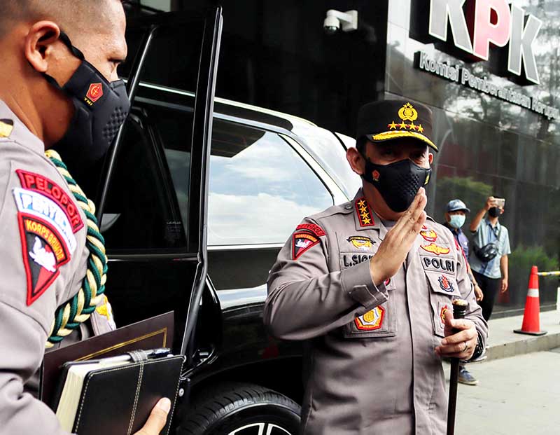 Silaturahim Kapolri Bahas Sinergi Polri-KPK 