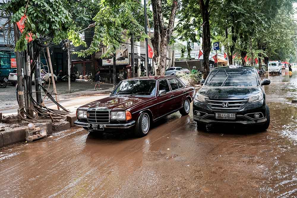 Aktivitas Pascabanjir di Kemang