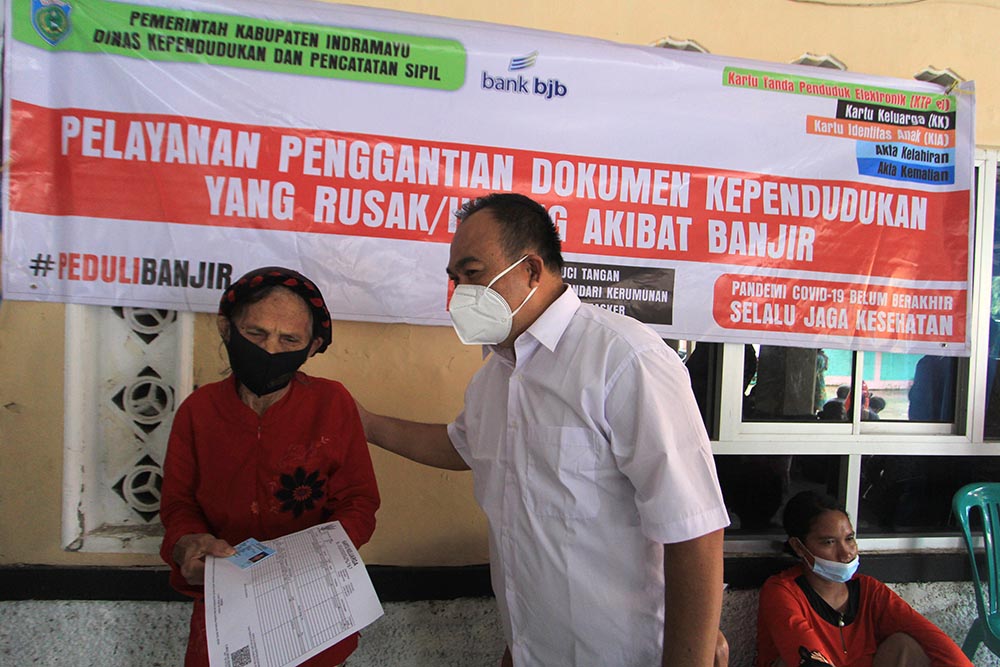 Layanan Dokumen Kependudukan Korban Banjir
