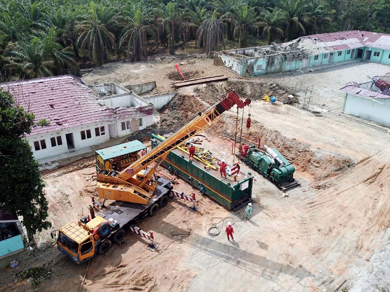 Penanganan Semburan Gas Lumpur Pekanbaru