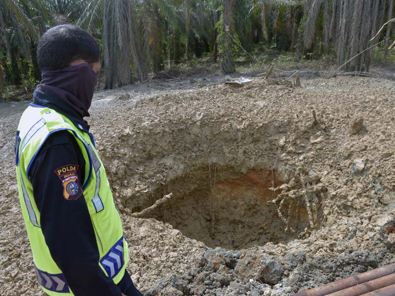 Penanganan Semburan Gas Lumpur Pekanbaru