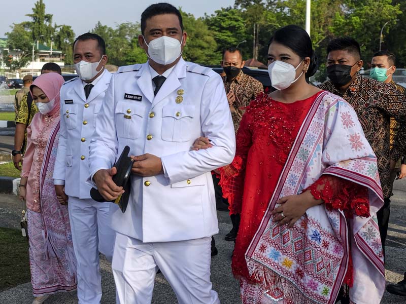 Pelantikan Wali Kota Medan