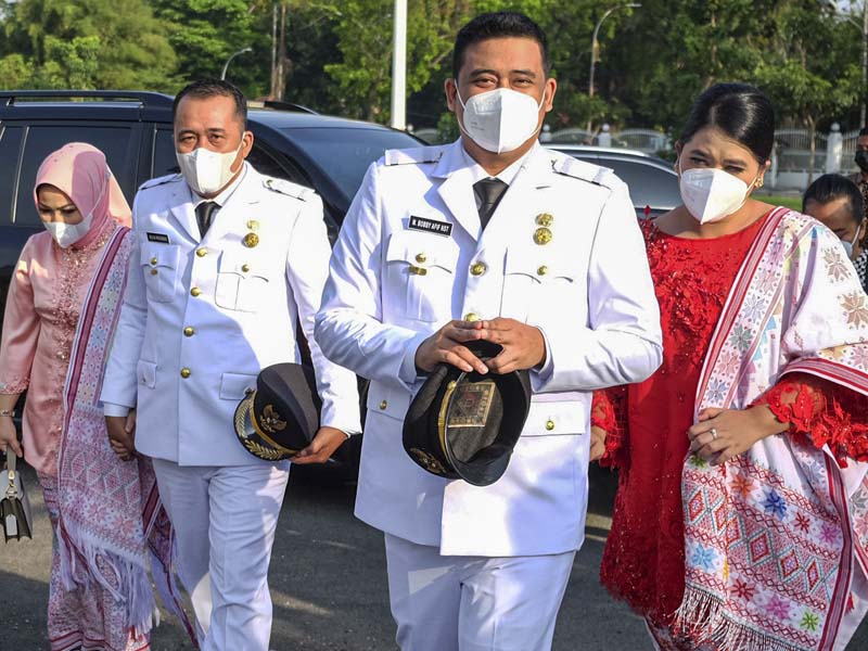 Pelantikan Wali Kota Medan