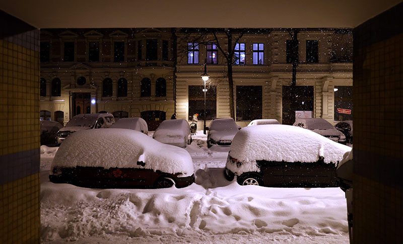 Badai Salju dan Angin Kencang Membuat Jerman Membeku