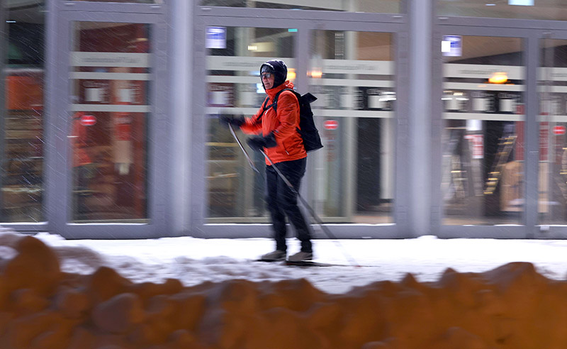 Badai Salju dan Angin Kencang Membuat Jerman Membeku